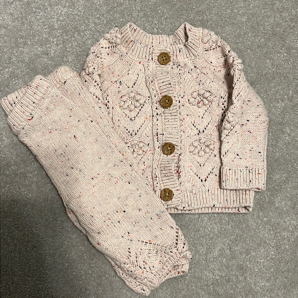 Baby B’gosh Sweater Knit Set.